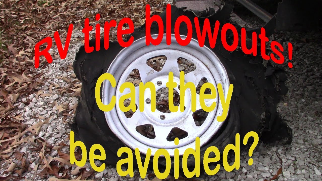 Travel Trailer Tire Blowout