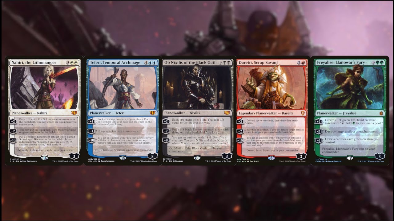 Commander Pre Cons 2014 - MONO COLORED | Untap Upkeep Drink! EP 44