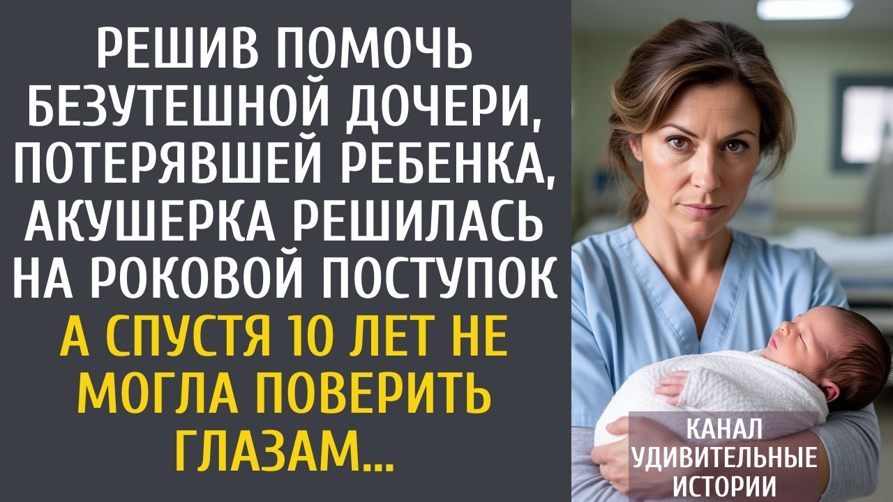 Решив помочь безутешной дочери, потерявшей ребенка, акушерка решилась на роковой поступок…