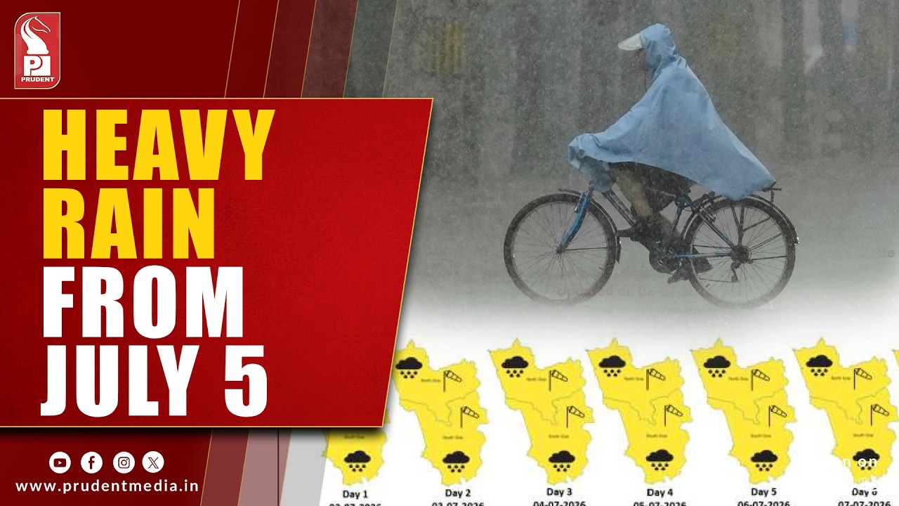 Goa Rain Deficit Drops To 30%, Heavy Showers Likely