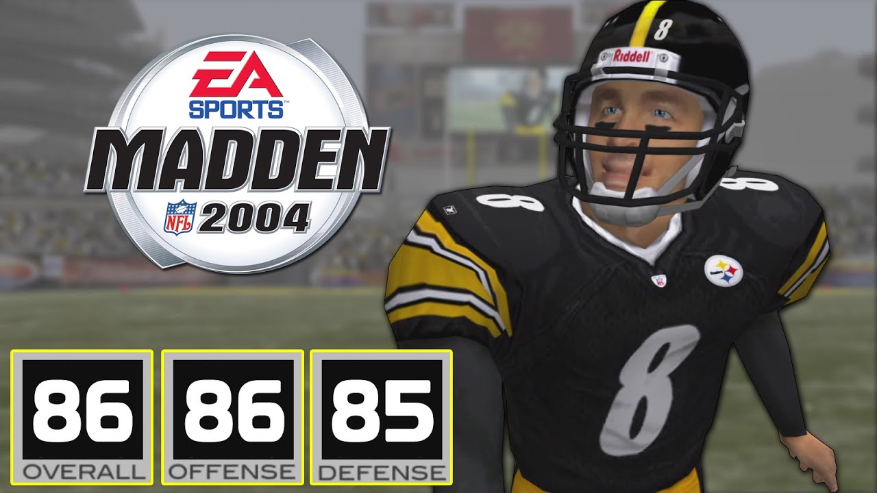 A Madden NFL 2004 Pittsburgh Steelers Rebuild? // Year 1