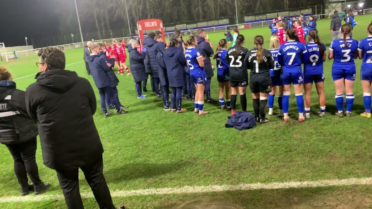 Wrexham AFC women win the Adran Trophy. Well done 🏆