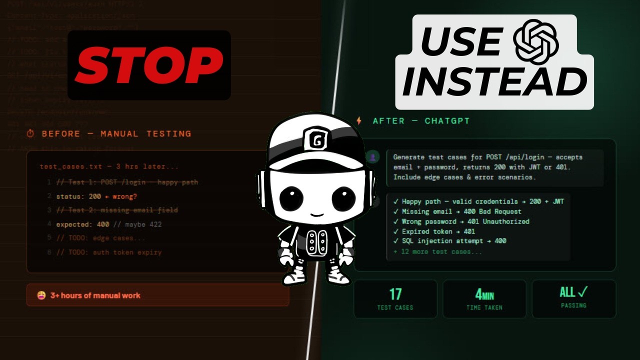 Прекратите писать API-тесты вручную — используйте ChatGPT.