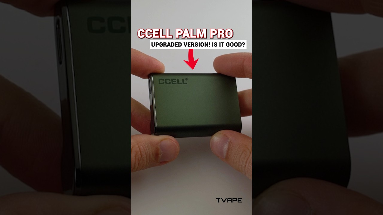 You&rsquo;ll LOVE This Flat Pocket-Friendly 510-Thread 🔋 CCell Palm Pro