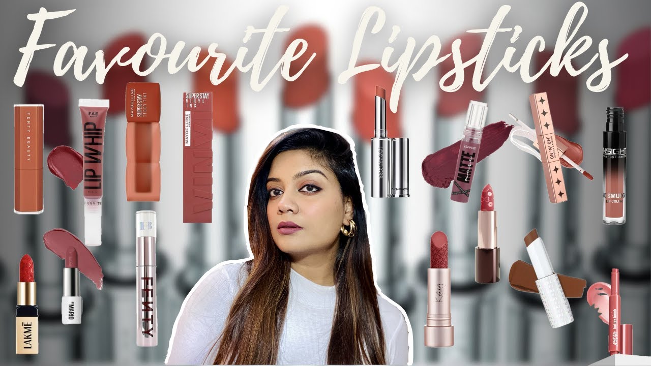 FAVOURITE WINTER LIPSTICKS || NYKAA PINK FRIDAY SALE RECOMMENDATION || MAYBELLINE, MARS, LOREAL, FAE