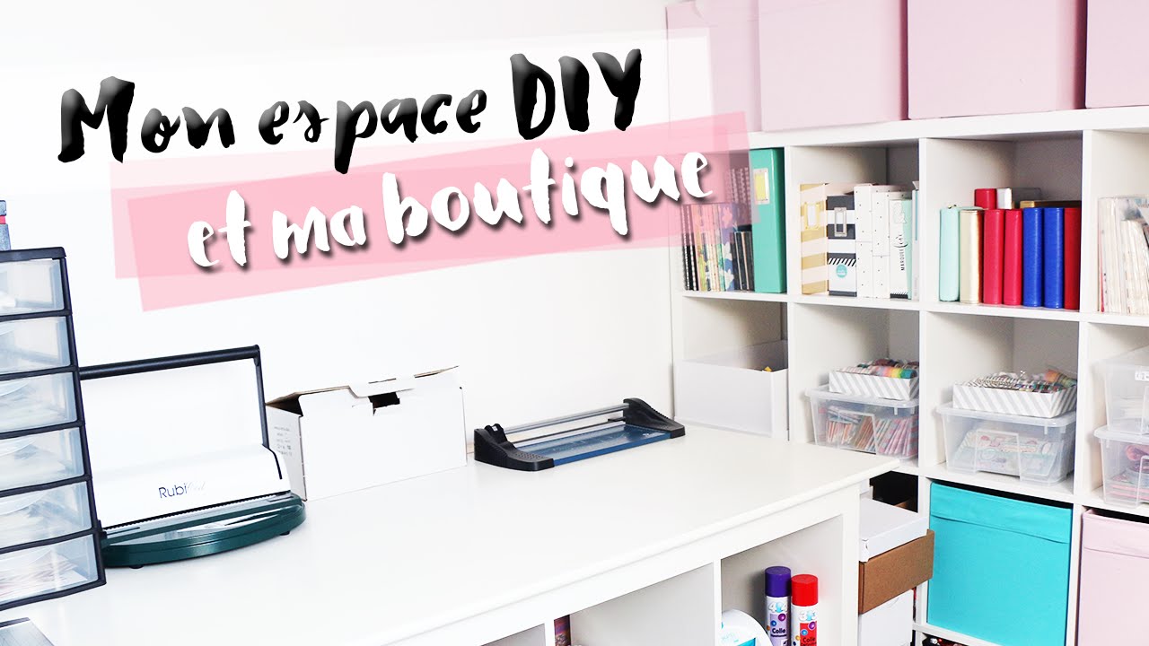 Mon atelier création & Rangement boutique • Travaux + Room Tour | LilieNetwork 2016