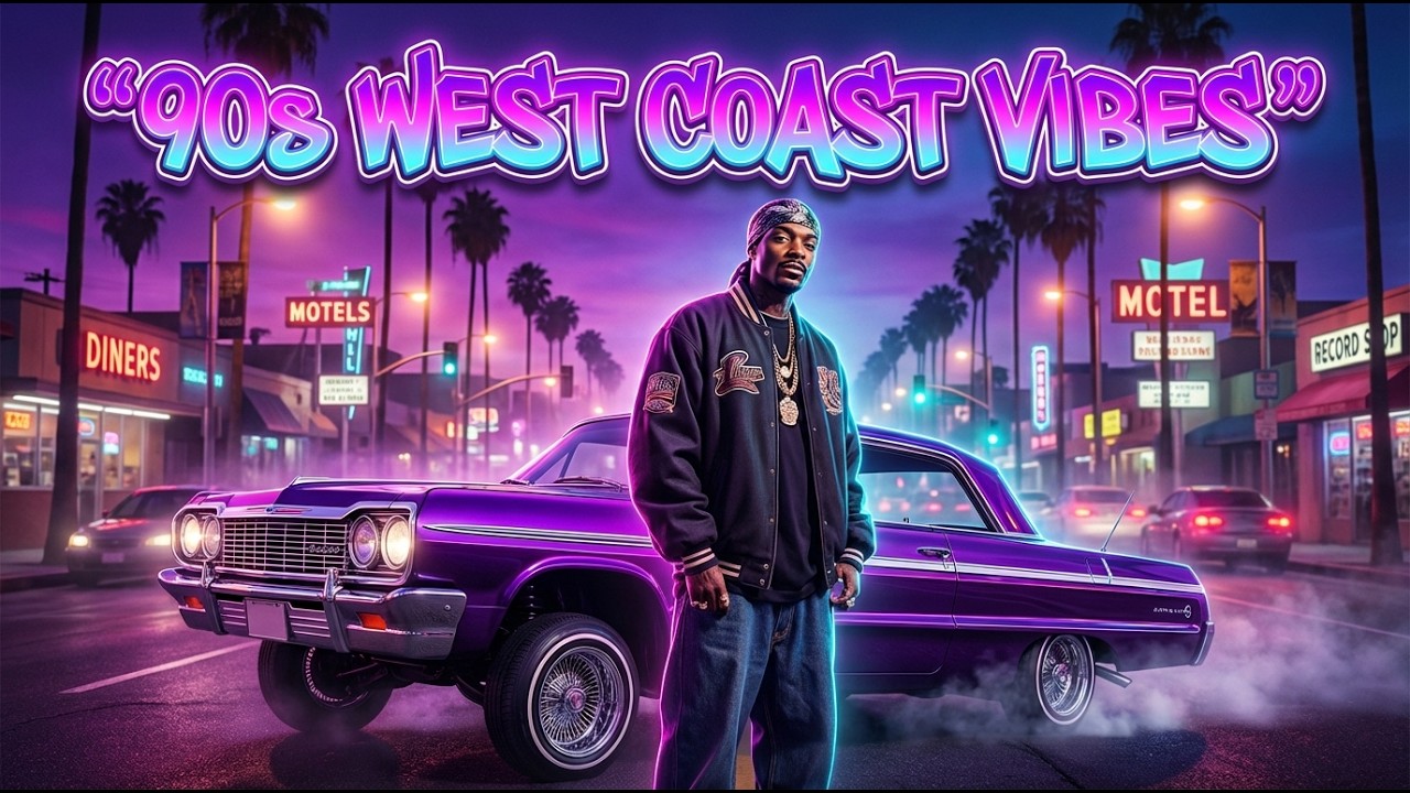 90s G-Funk Chill Mix 🌙 Smooth West Coast Rap Classics