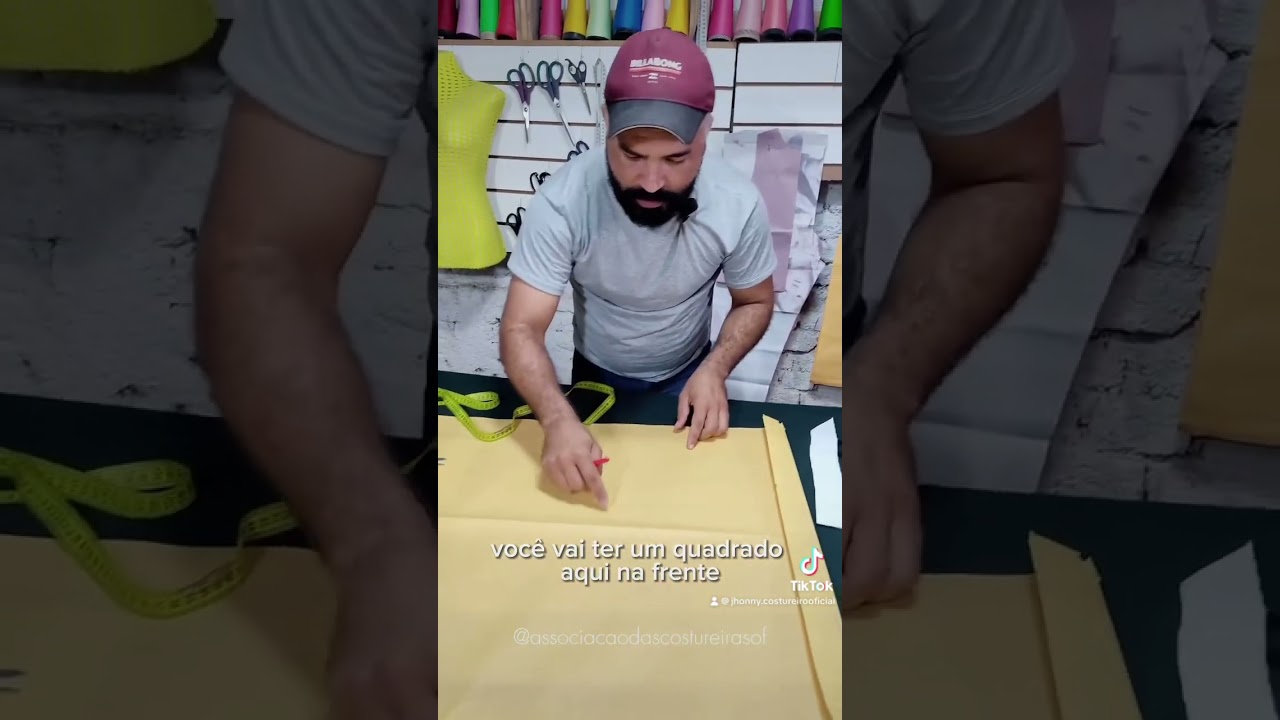 DICA DA CAL&Ccedil;A PANTALONA MODELAGEM ✅✂️🧵 #moldesderoupas   #costurasemmolde #costurasemmodelagem