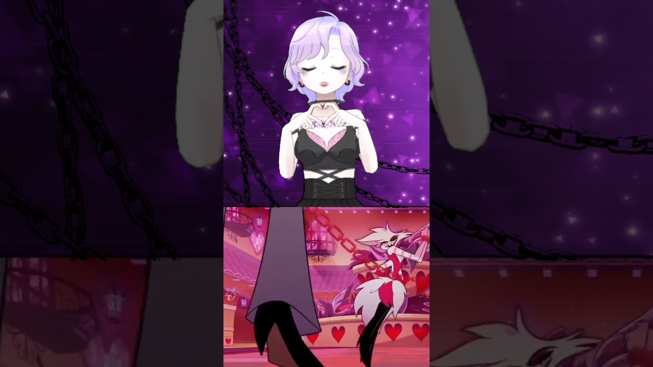 Hazbin Hotel - POISON Cover by Diva Kolibry(Short Vidio) #vtuber #anime #аниме #cover #музыка