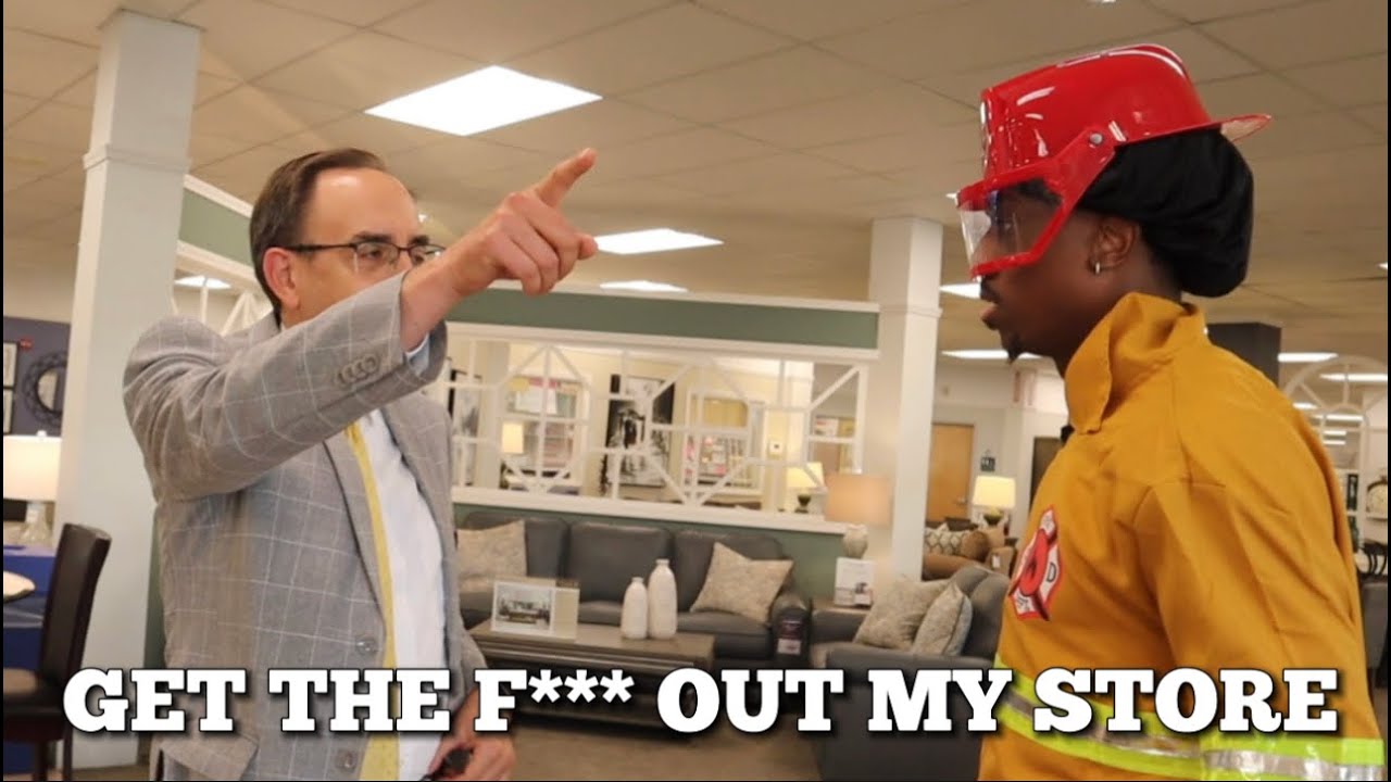 Angry Man Presses Me!