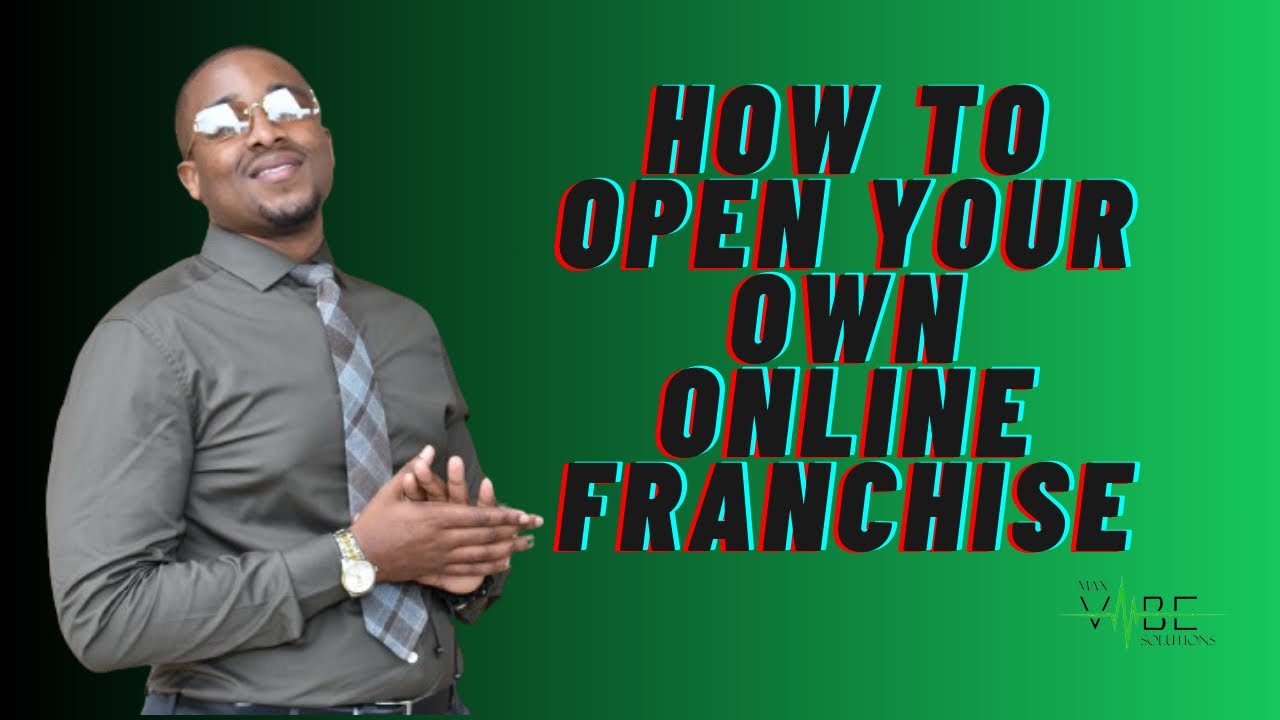 How To Open Your Own Online Franchise For $299