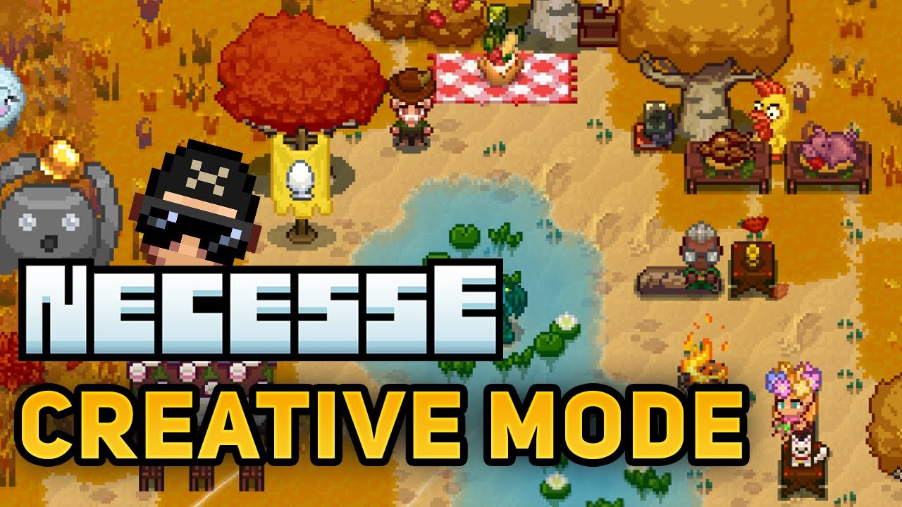 Necesse Creative Mode Live Stream Showcase!