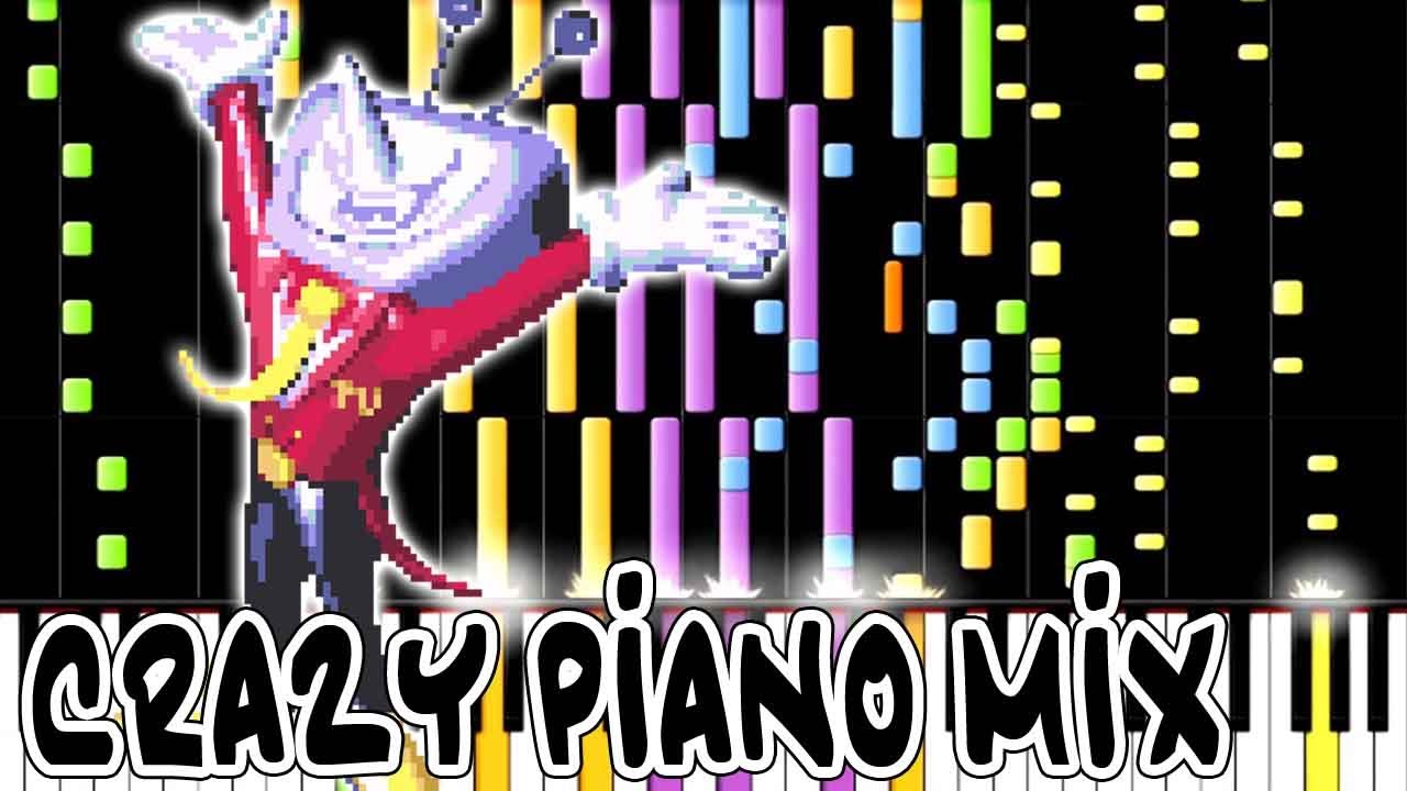 Crazy Piano Mix! IT'S TV TIME! [Deltarune Chapter 3]