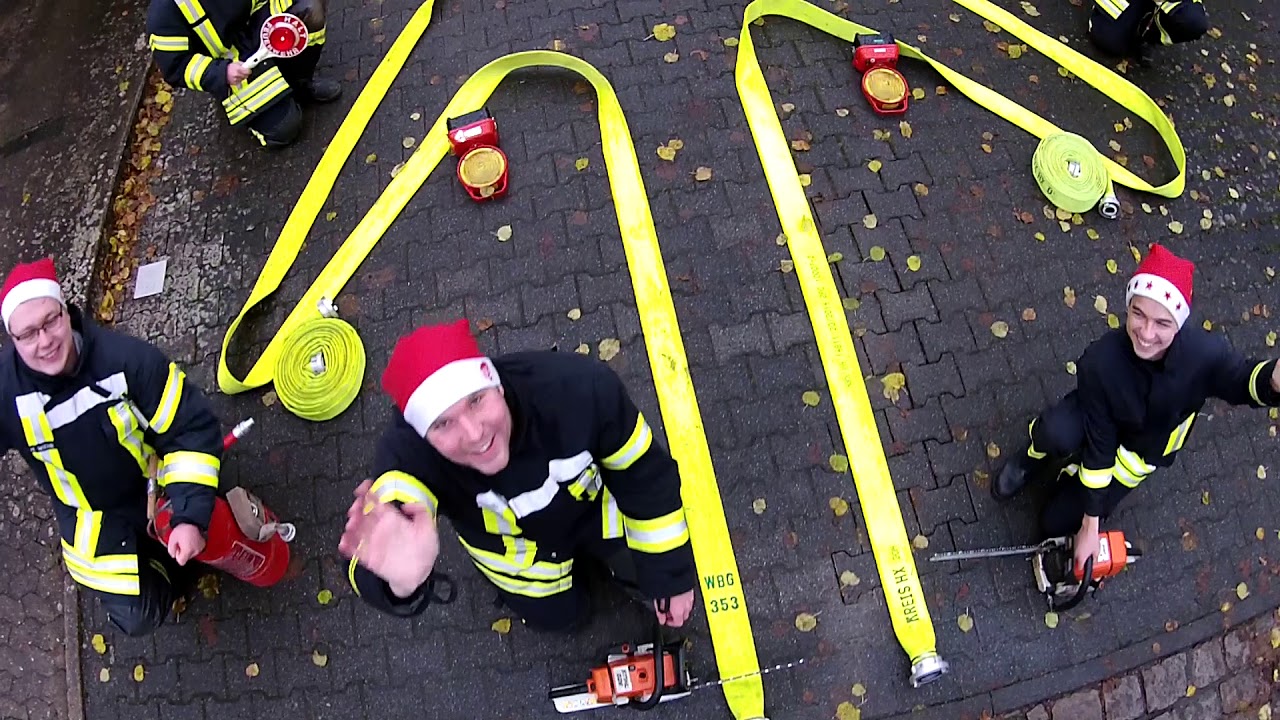 Weihnachtsgrüsse der Feuerwehr Höxter (LG Lütmarsen)