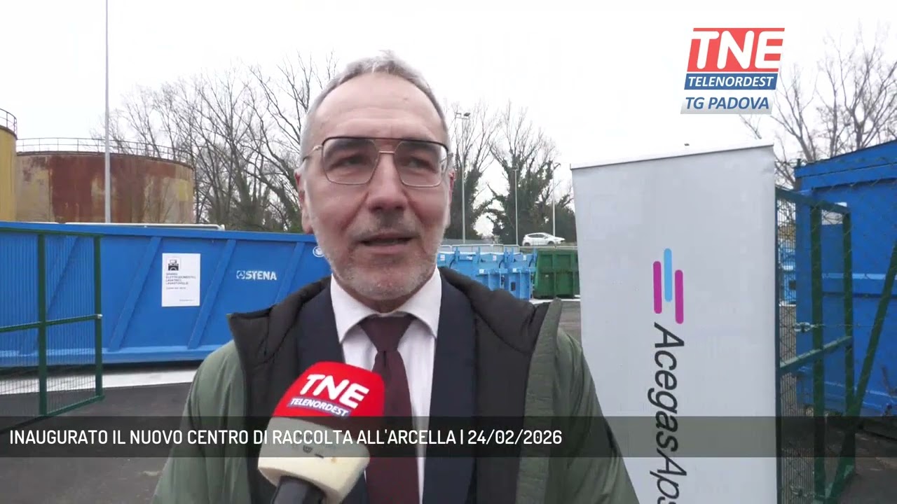 INAUGURATO IL NUOVO CENTRO DI RACCOLTA ALL'ARCELLA | 24/02/2026
