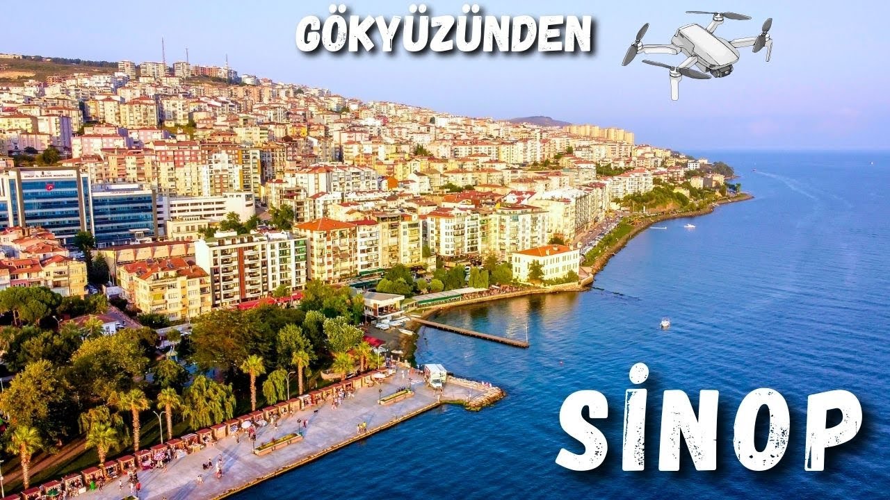 Gökyüzünden Sinop - Sinop Havadan Görüntüler - Sinop Dron Çekimleri - Sinop Gezilecek Yerler