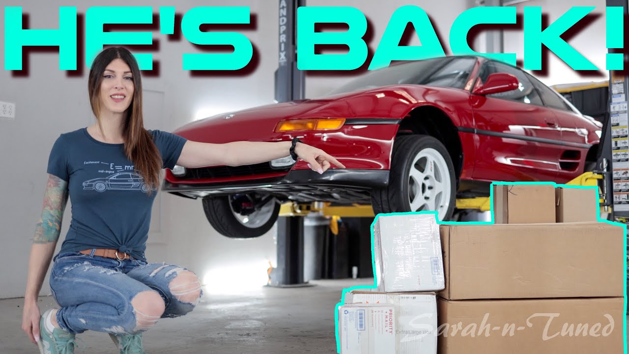 Модернизация системы охлаждения двигателя в средней части // Toyota MR2 Turbo 1991 года