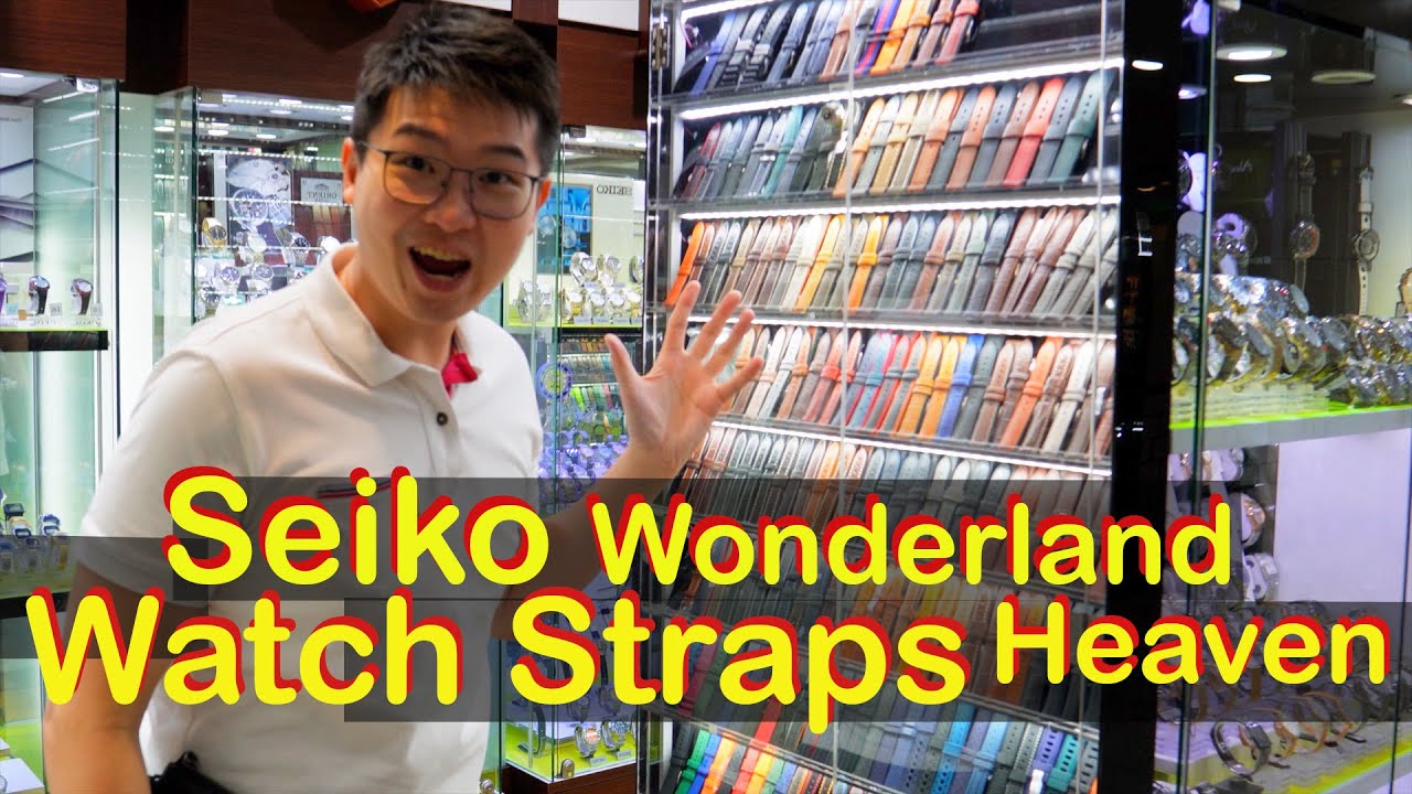 Chinatown Watch Shop Sells Everything! Seiko! Watch Straps!