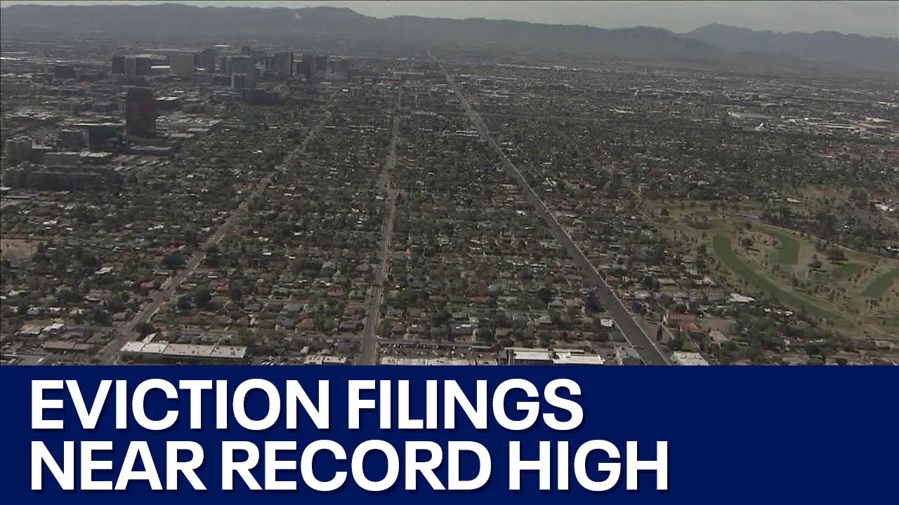 Eviction filings near record highs in Maricopa Co.