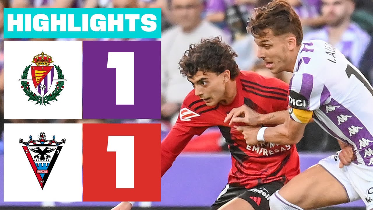 REAL VALLADOLID 1 - 1 CD MIRAND&Eacute;S | RESUMEN LALIGA HYPERMOTION