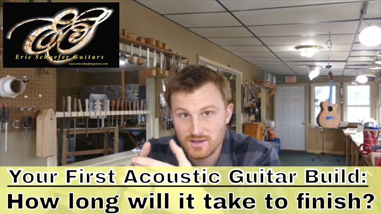 Your First Acoustic Guitar Build - How long will it take to finish?