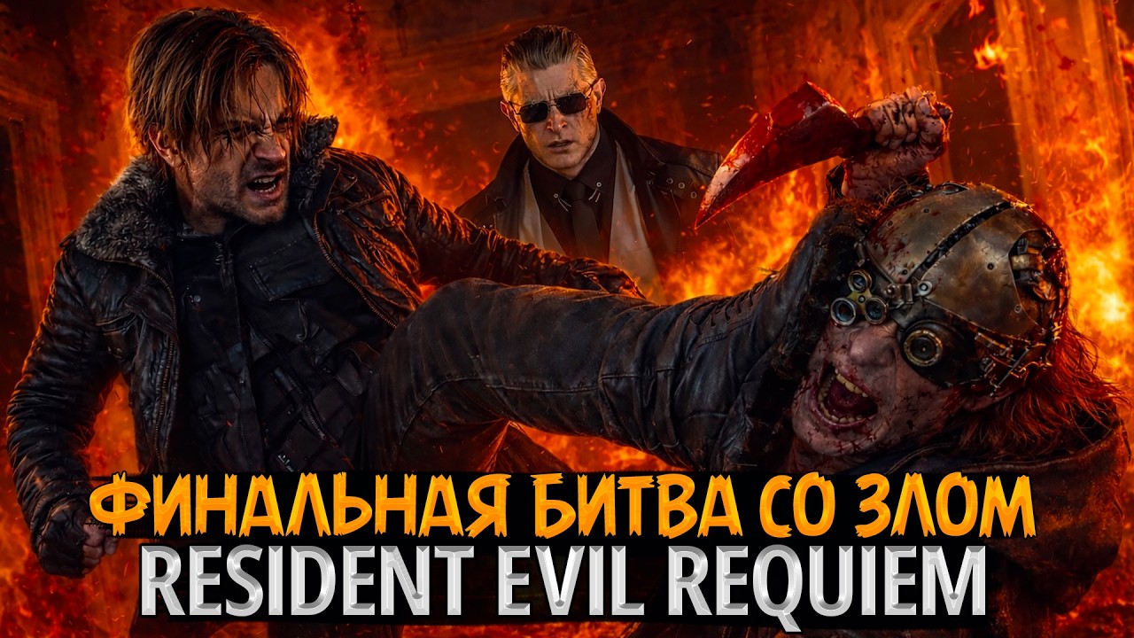 ПОБЕГ ИЗ РАККУН-СИТИ! Леон против Мистера Х | Resident Evil: Requiem