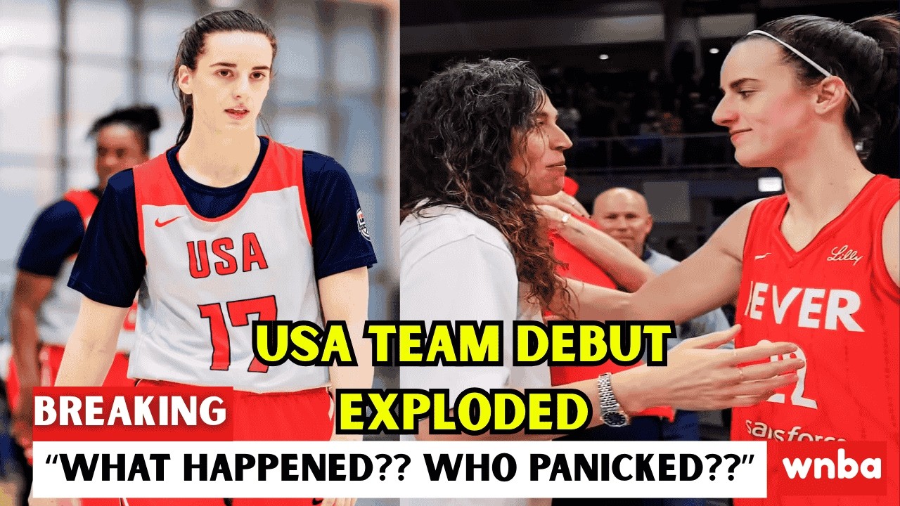 Caitlin Clark’s USA Debut Exploded — And Cathy Engelbert Couldn’t Stop It