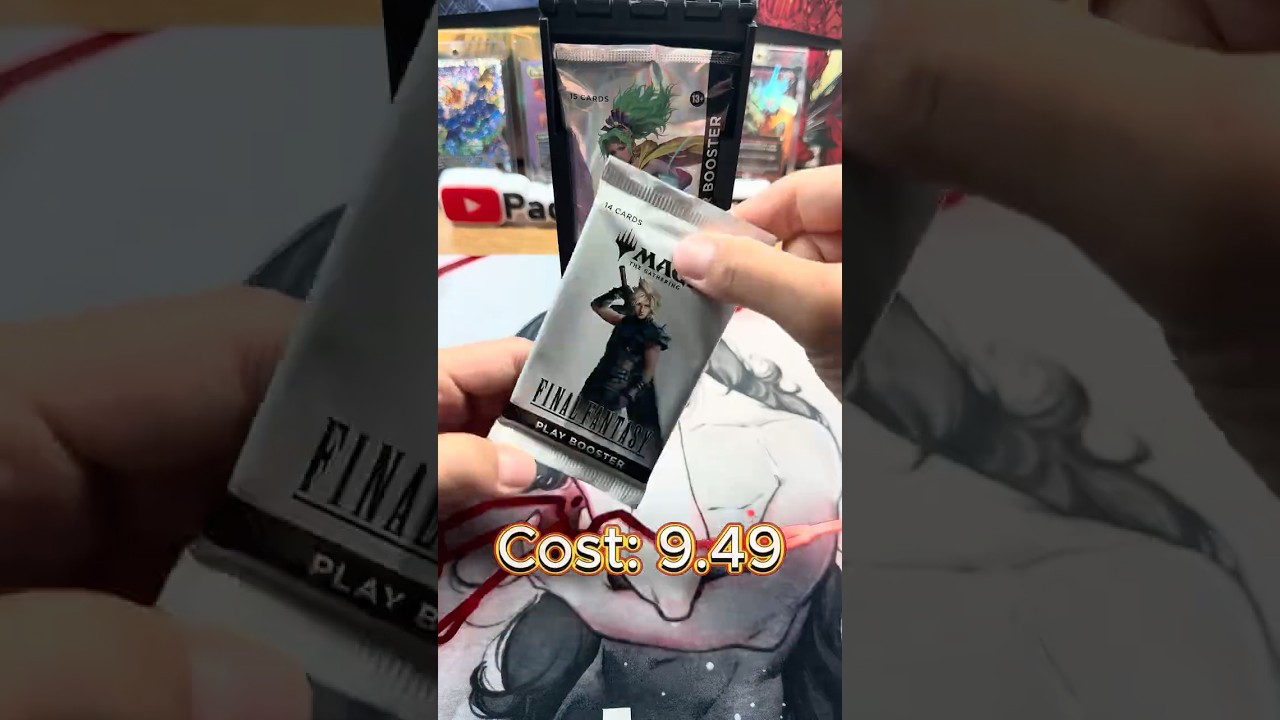 Rip That Pack- Final Fantasy Play Booster - Magic The Gathering #mtg #mtgpacks #tcg