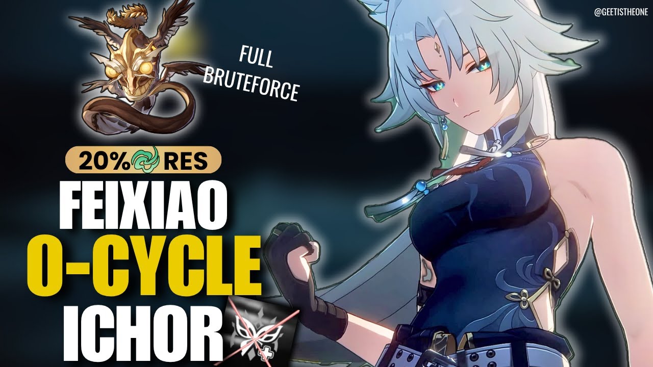 Feixiao 0 cycles Ichor WITHOUT breaking?! | 12M effective HP with Wind-Res