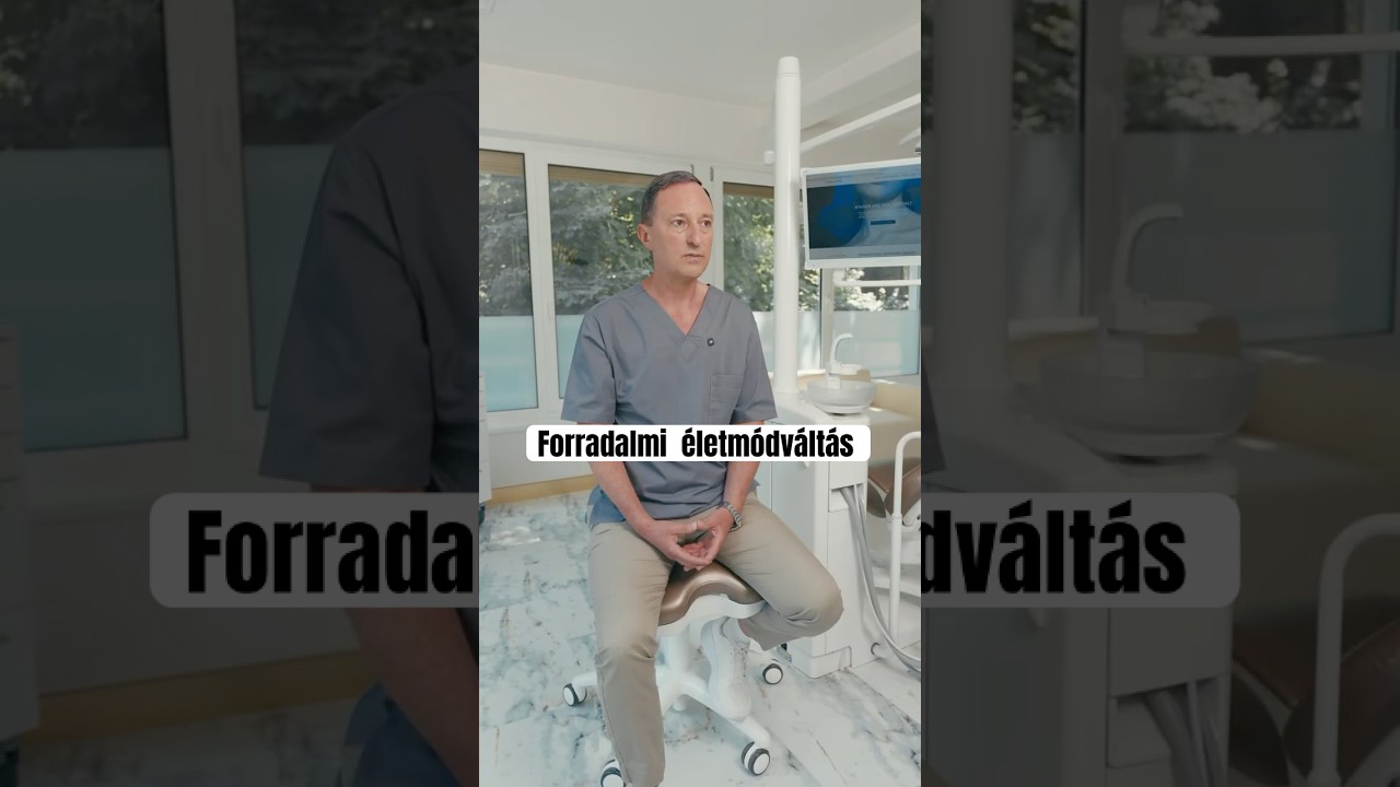 &Ouml;n nyitott lenne &eacute;letm&oacute;dv&aacute;lt&aacute;sra a fogai &eacute;rdek&eacute;ben? #DrSzil&aacute;gyiIv&aacute;n #fog&aacute;szat #fogszab&aacute;lyoz&aacute;s #sz&aacute;j