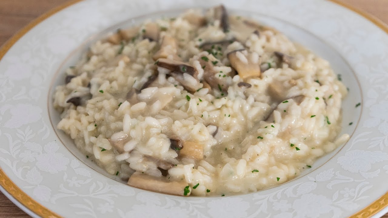 Risotto ai funghi  🍄  Questa è la miglior ricetta da provare!