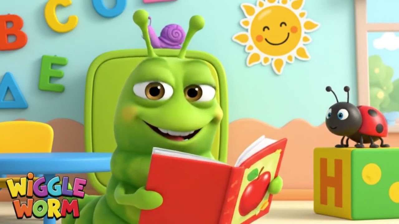 Wiggle Worm’s Big Feelings!  Emotional Intelligence Song for Kids