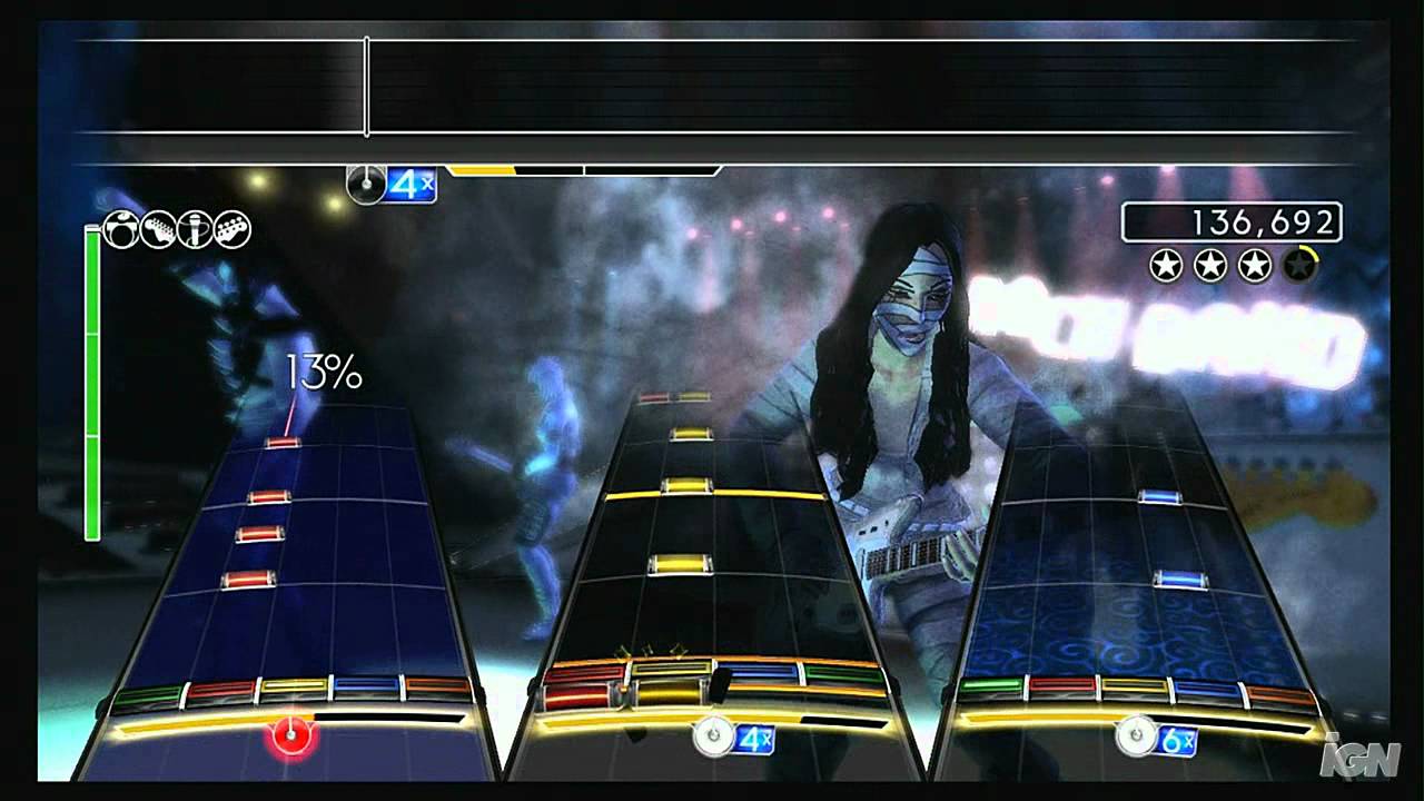 AC/DC Live: Rock Band Track Pack Xbox 360 Gameplay -