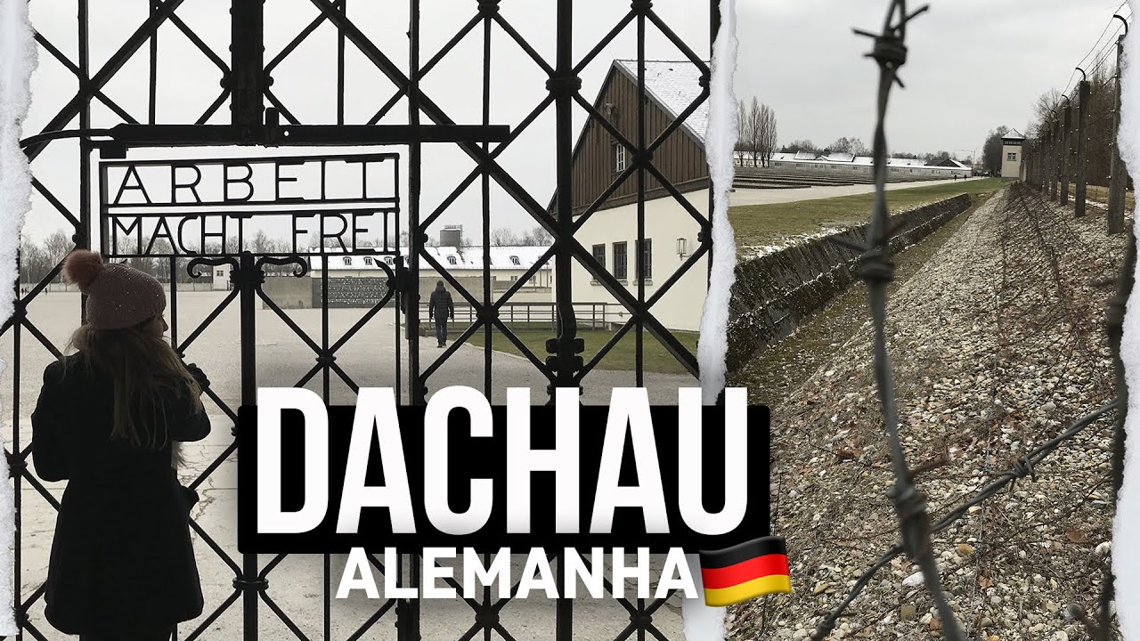 DACHAU - Visitamos o primeiro CAMPO DE CONCENTRAÇÃO | Munique | Alemanha