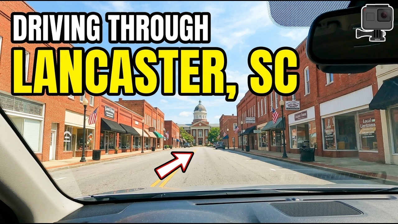 Driving through Lancaster, South Carolina