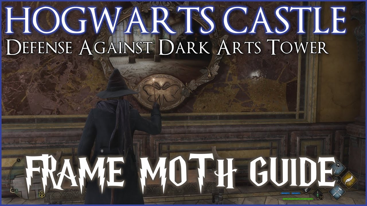 Defense Against Dark Arts Tower Moth Frame - Hogwarts Legacy