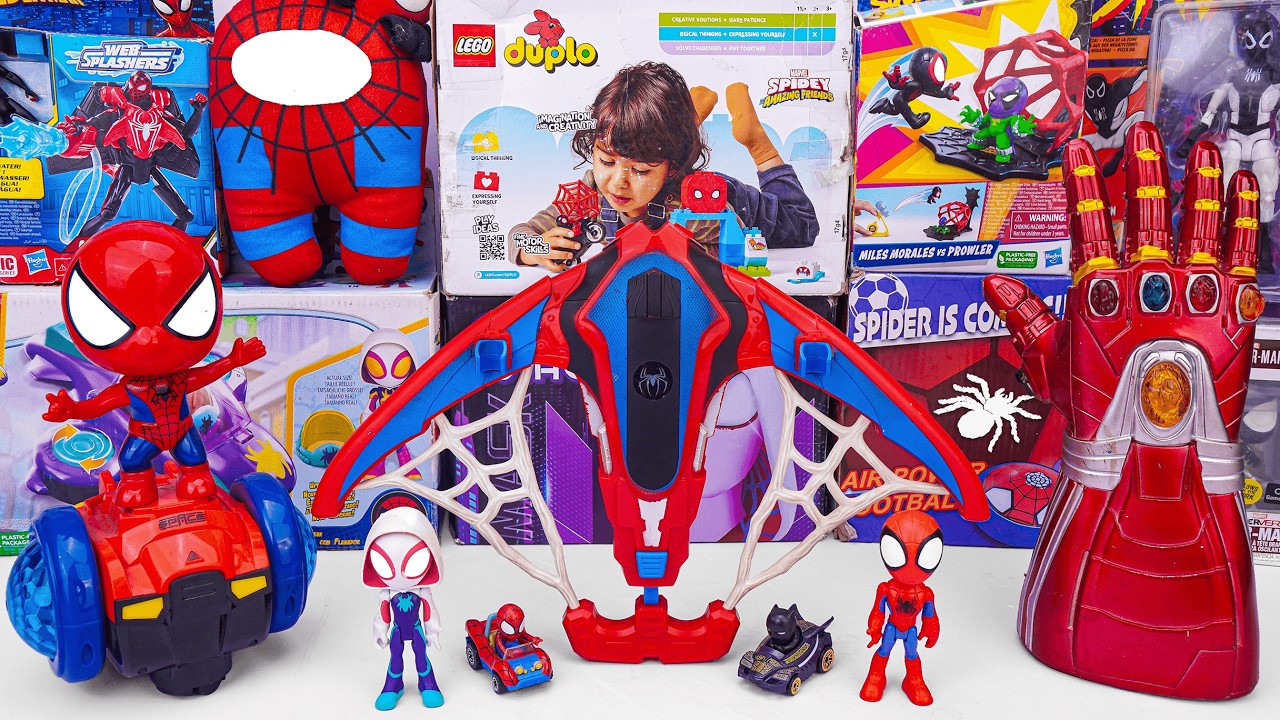 Marvel Spiderman Toys Unboxing Review | Spider Man Bow & Arrow | Marvel Spiderman Collection Toys
