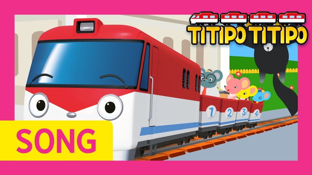 Train Song l We are awesome trains l Nursery Rhymes l TITIPO TITIPO