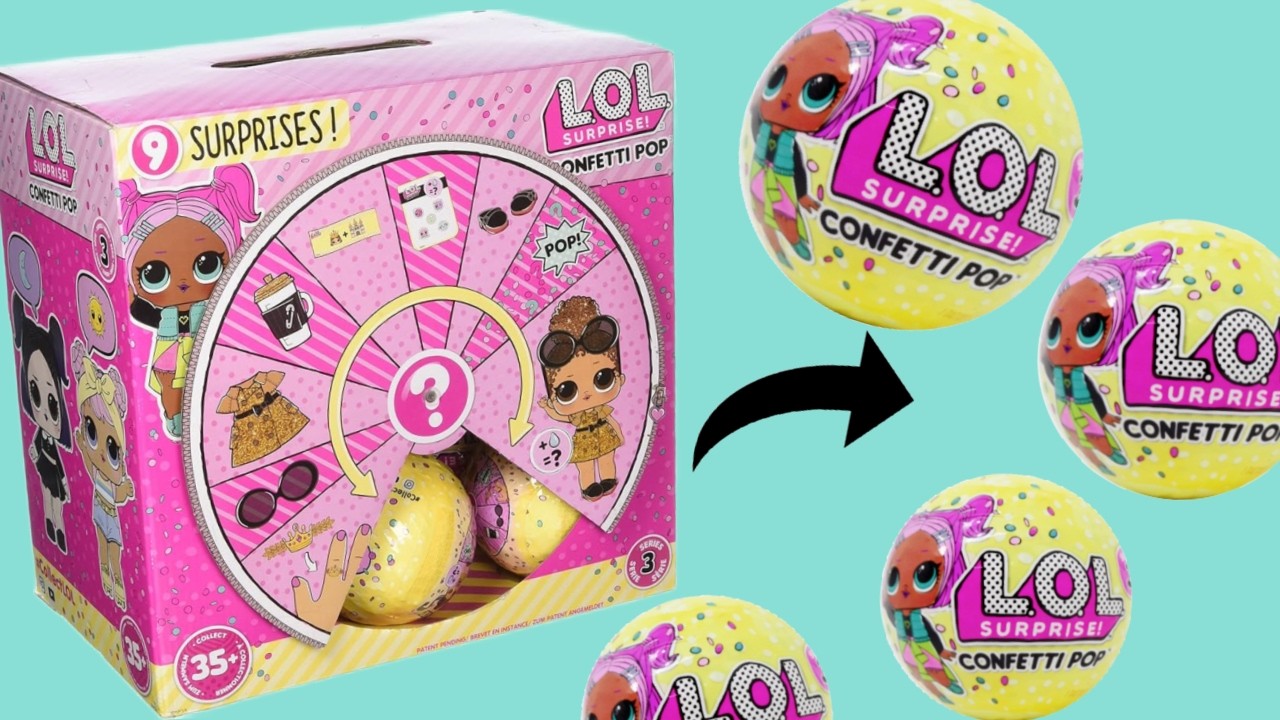 Набор фигурок LOL SURPRISE Series 3 Confetti Pop (полная упаковка)
