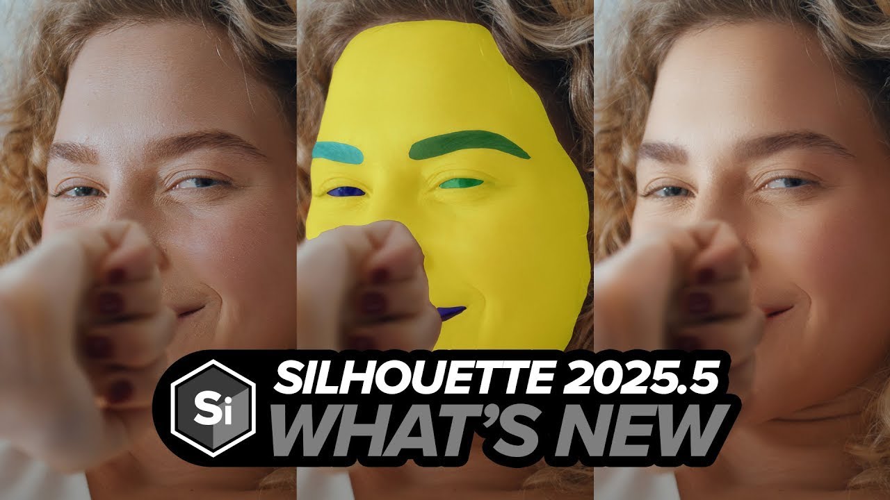 Silhouette 2025.5: AI Masking, FaceML, 3D Tracking & More | Motion Media