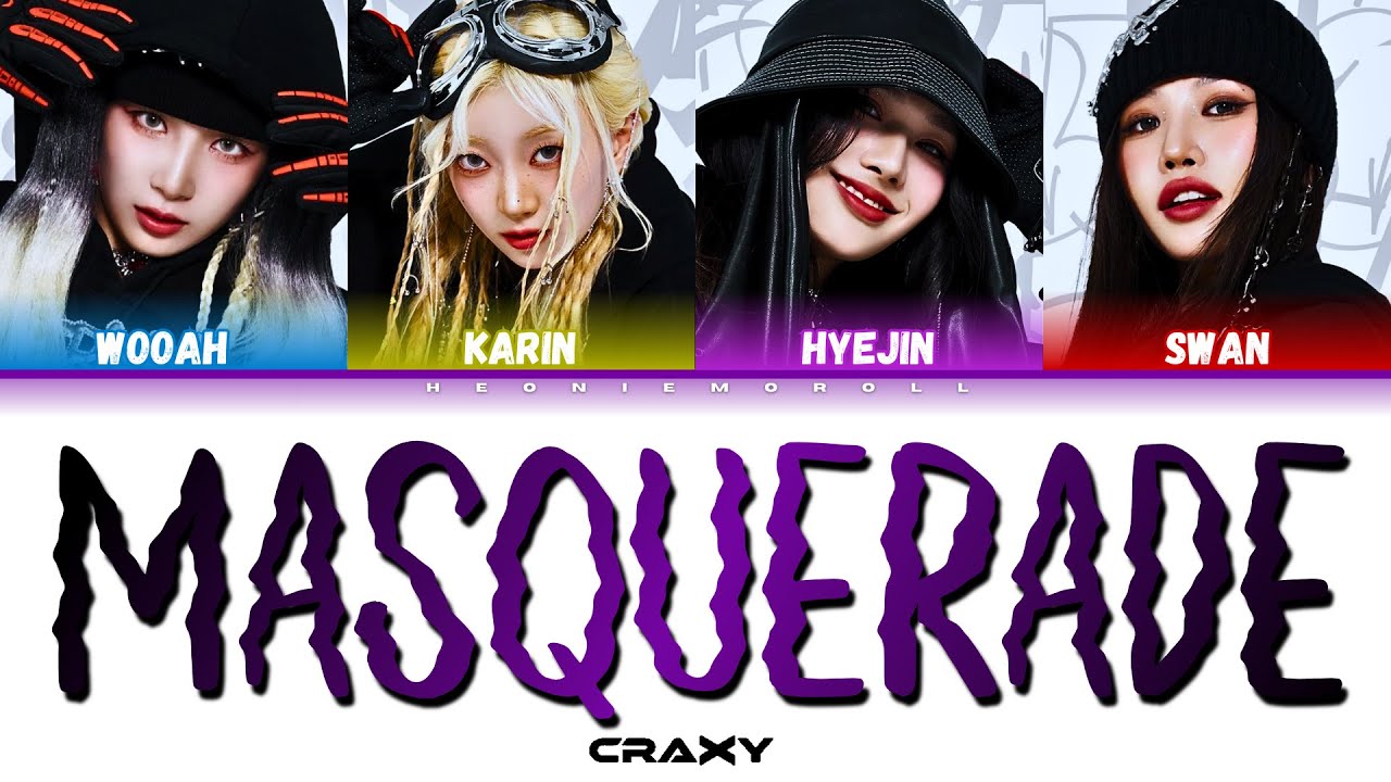 CRAXY (크랙시) - 'MASQUERADE' Color Coded Lyrics (English)