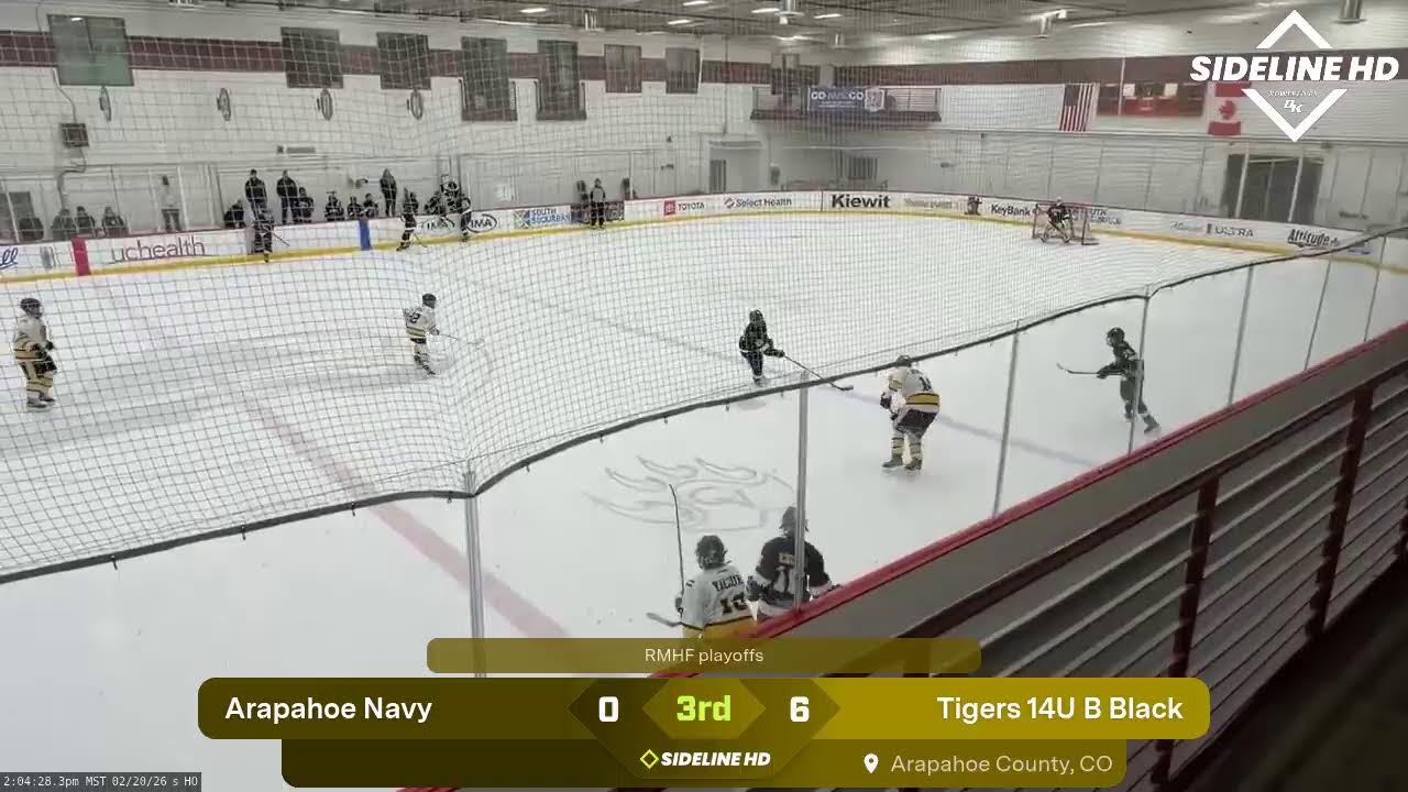 Tigers 14U B Black vs. Arapahoe Navy (2026.02.20)