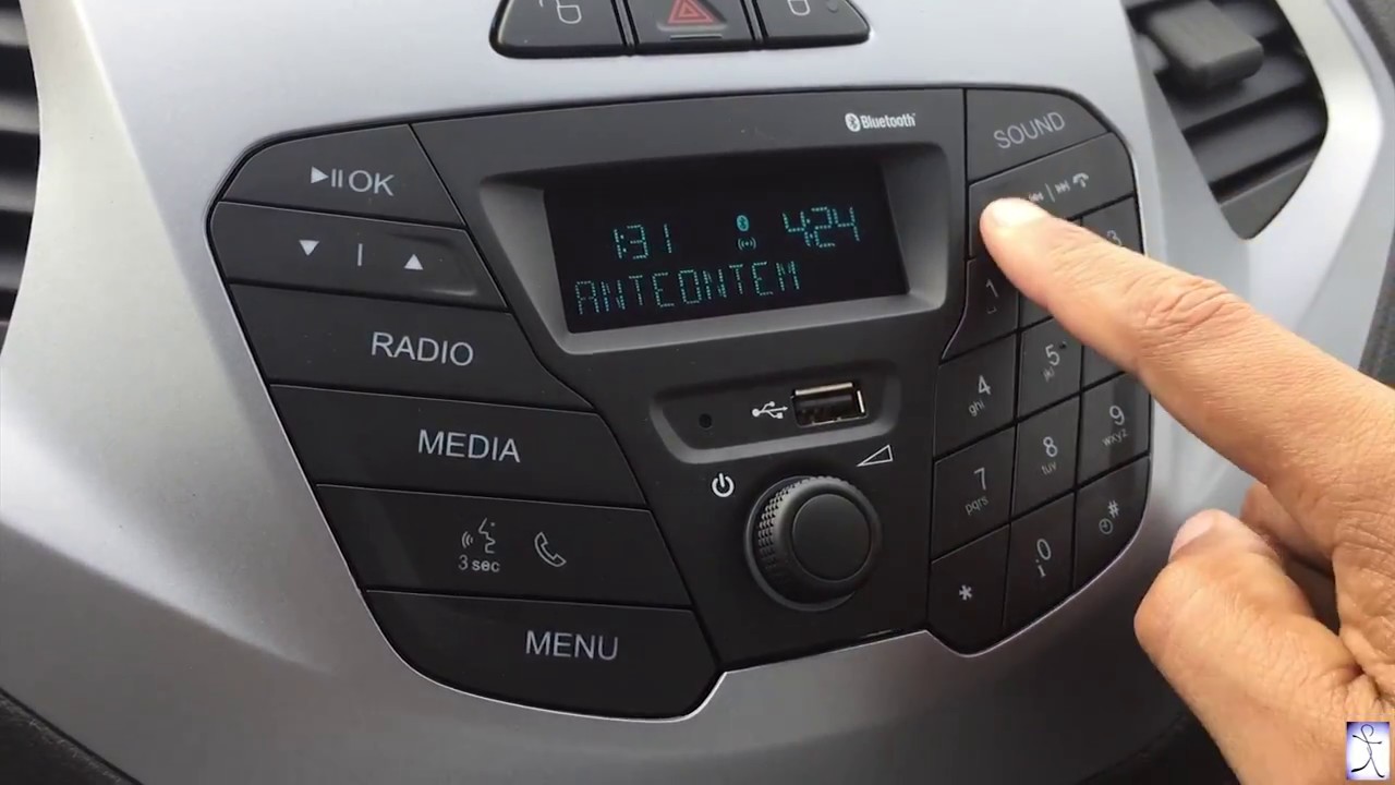 Como ouvir música por Bluetooth no My Conection - Ford Ka /Fiesta