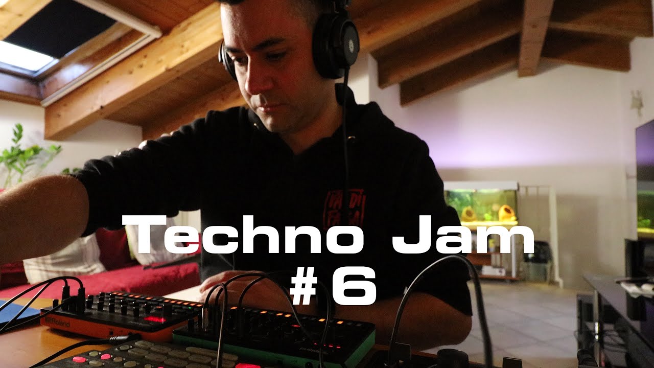 Techno Jam #6 - Dawless_8 (Roland T8 S1 E4 e Zoom RT-123)