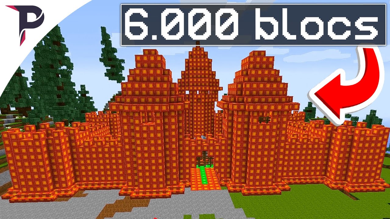 JE CONSTRUIT UN CHATEAU DE 6.000 BLOCS DE PALADIUM - FIN