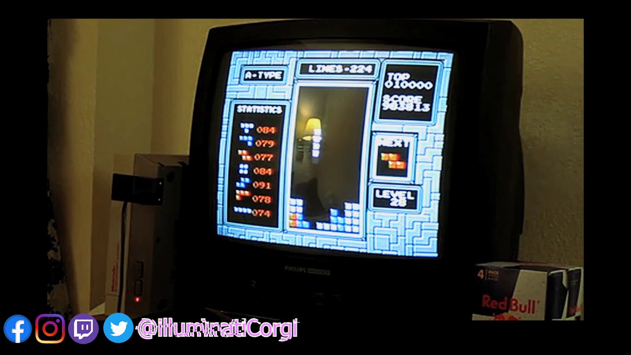 TETRIS / Thor Aackerlund maxes out 999,999 starting at level 19 and reaches level 30