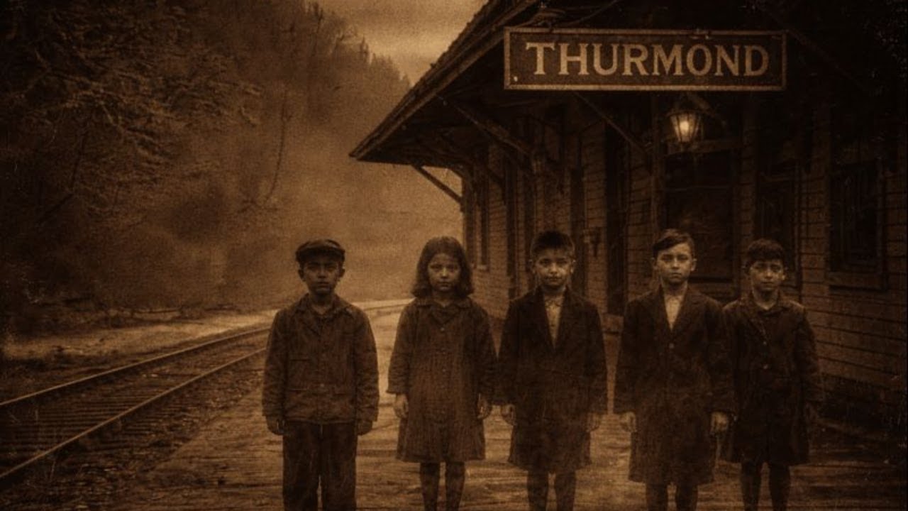 Дети, появившиеся на железнодорожной станции Тёрмондс