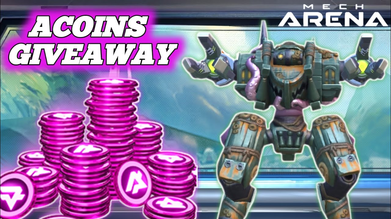 March 5K Acoins Giveaway #18 | Orion and Graviton Beam - Mech Arena 