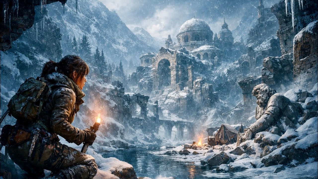 Echoes of an Ancient World Beneath The Frozen SERBIA | Rise of the Tomb Raider™ {NO COMMENTARY}