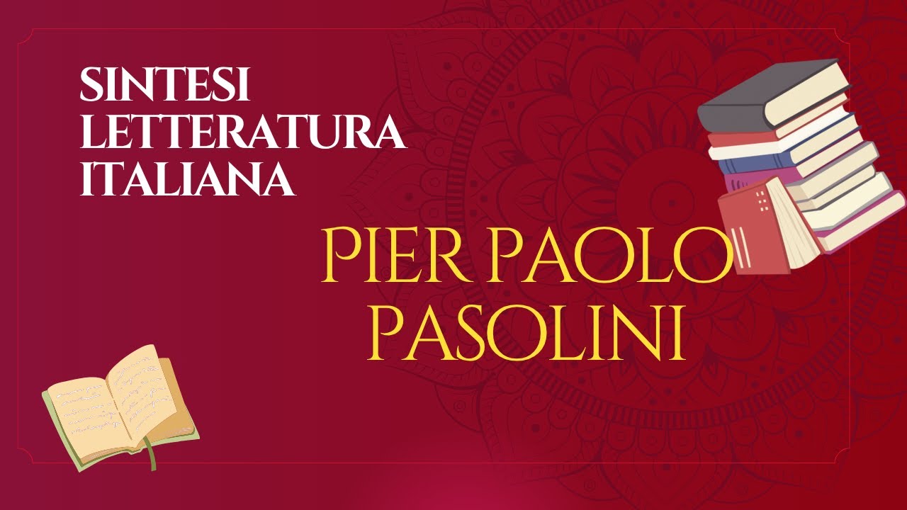 Pasolini: i punti principali del suo pensiero attraverso vita e opere#ripasso #pasolini